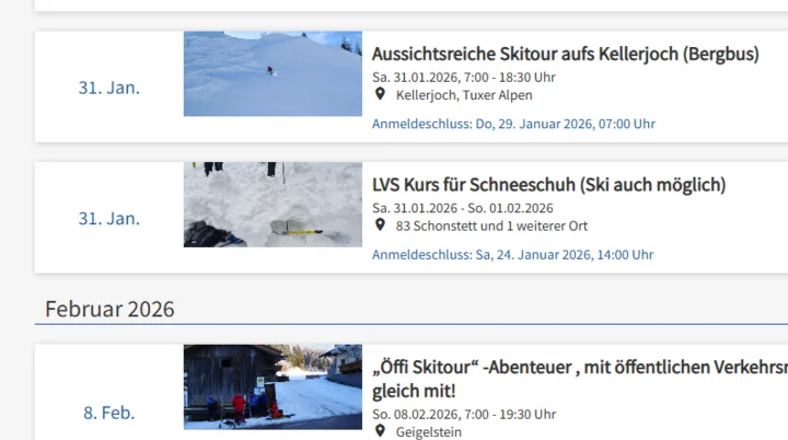 © Sektion Prien am Chiemsee des Deutschen Alpenvereins (DAV) e.V.